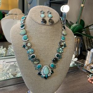 Peacock Statement Necklace